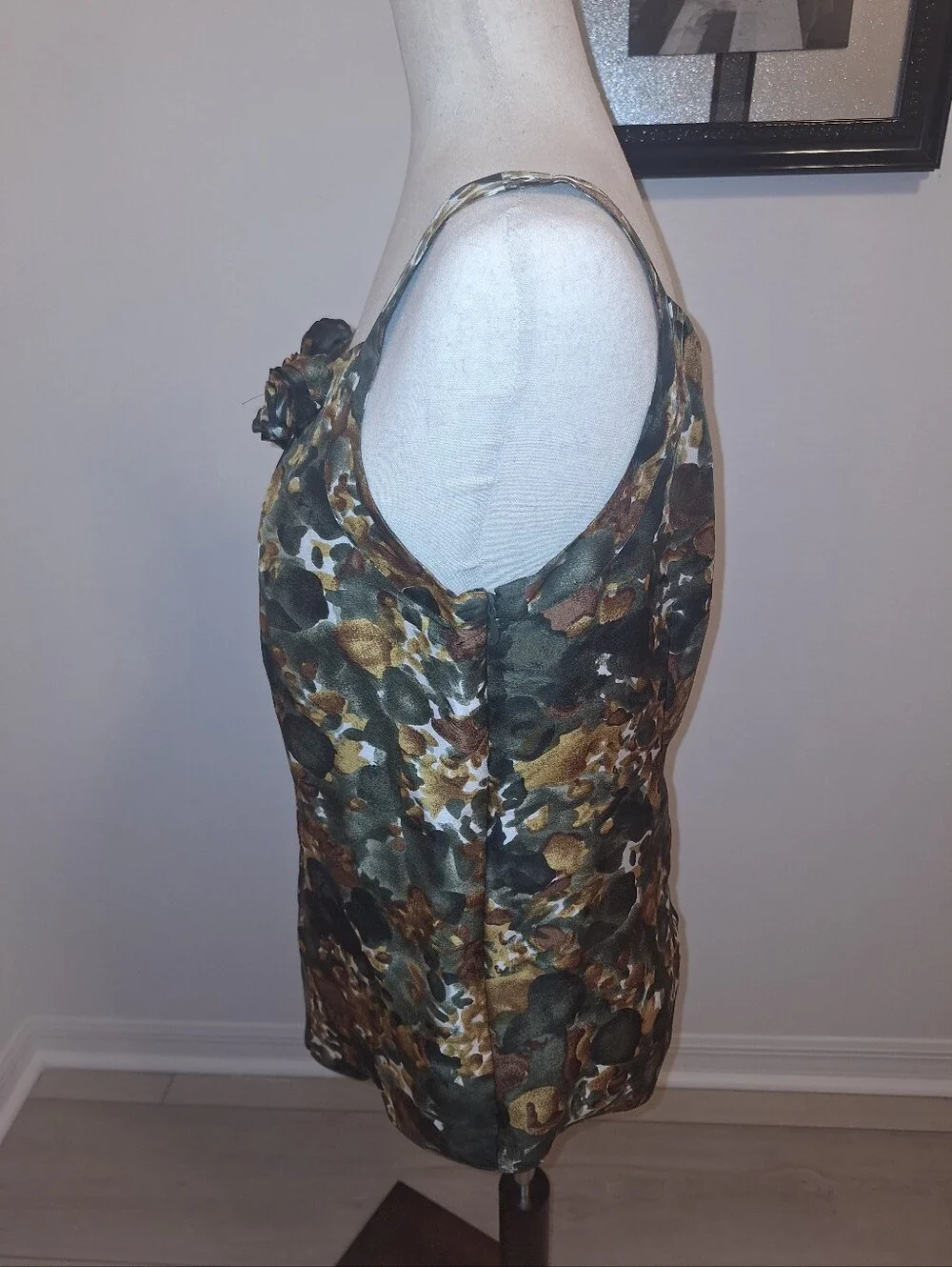 J. Crew Shell 100% Silk - Picture 3 of 4
